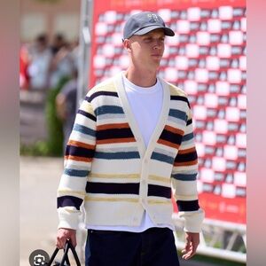 Maison Kitsune BOLD FOX HEAD PATCH REGULAR CARDIGAN